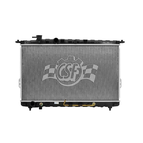 Csf 2928 1 Row Plastic Tank Aluminum Core Radiator 2928 - main